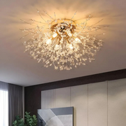Křišťálový lustr RONDO Vivace, 6x G9, průměr 50 cm, lesklé zlaté Křišťálové lustry Výchozí název Alessandro Design