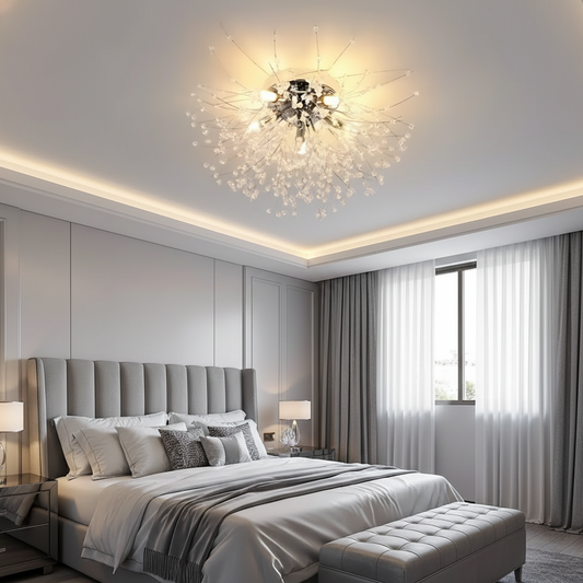 Křišťálový lustr RONDO Vivace, 8x G9, Průměr 60cm, Lesklý chrom Křišťálové lustry Výchozí název Alessandro Design