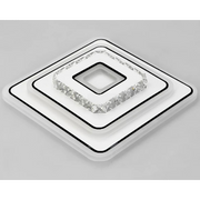 LED krystalový lustr ARABELA 40W, studené/teplé/neutrální světlo, bílé LED lustry Výchozí název Alessandro Design