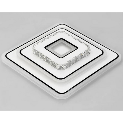 LED krystalový lustr ARABELA 40W, studené/teplé/neutrální světlo, bílé LED lustry Výchozí název Alessandro Design
