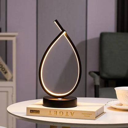 LED lampa Genesis, 10W, studené/teplé/neutrální světlo, kov a akryl, černá lampy a lampy Výchozí název Alessandro Design