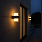 Aplica LED Exterior MIRA, 9W, 2 Surse de lumina, Lumina Calda, Negru Aplice de Exterior Default Title Alessandro Design