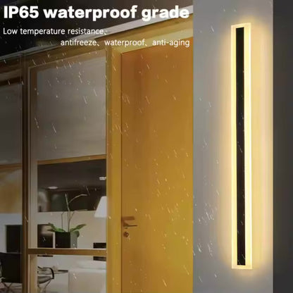 Venkovní nástěnné LED svítidlo Mack, délka 60 cm, 8 W, IP65, kov, lineární, černá Venkovní nástěnná svítidla Výchozí název Alessandro Design