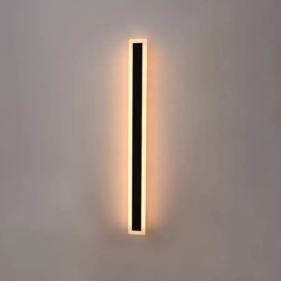 Venkovní nástěnné LED svítidlo Mack, délka 90 cm, 10 W, IP65, kov, lineární, černá Venkovní nástěnná svítidla Výchozí název Alessandro Design