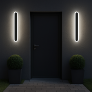 Venkovní nástěnné LED svítidlo SUHA, délka 30 cm, 4W, IP65, kov, lineární, černá Venkovní nástěnná svítidla Výchozí název Alessandro Design