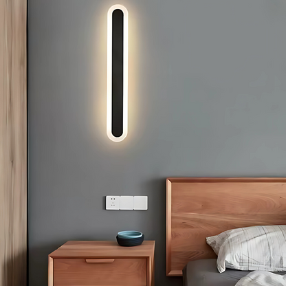 Venkovní nástěnné LED svítidlo SUHA, délka 30 cm, 4W, IP65, kov, lineární, černá Venkovní nástěnná svítidla Výchozí název Alessandro Design