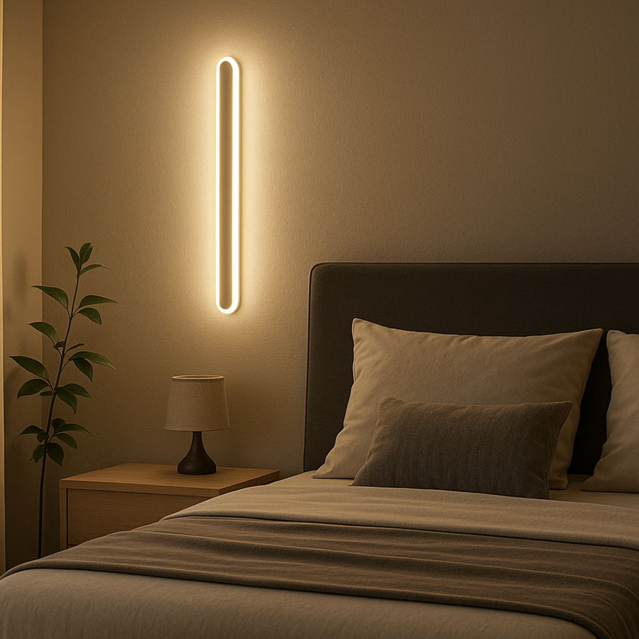 Venkovní nástěnné LED svítidlo SUHA, délka 50 cm, 6W, IP65, kov, lineární, bílá Venkovní nástěnná svítidla Výchozí název Alessandro Design