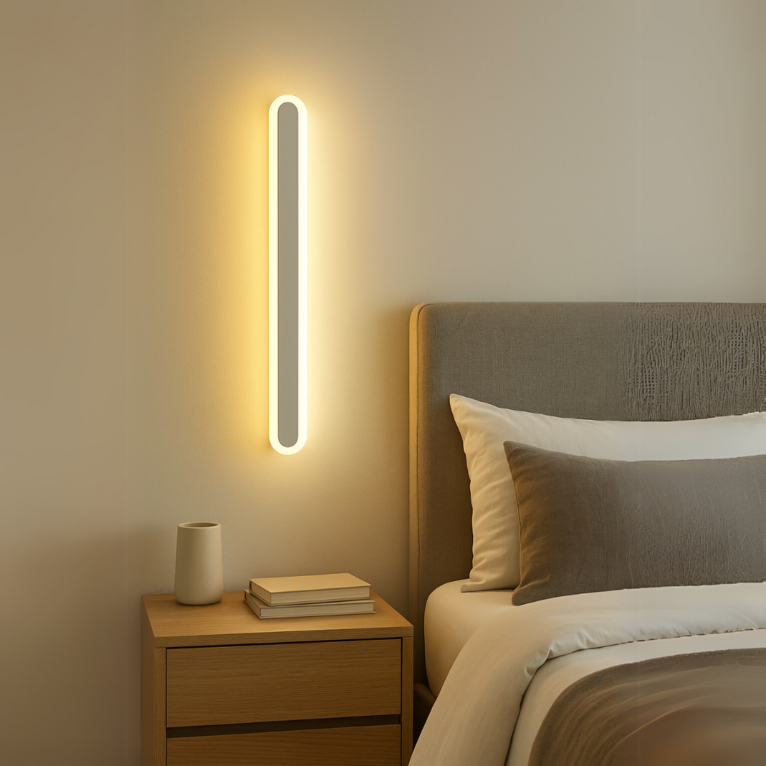 Venkovní nástěnné LED svítidlo SUHA, délka 60 cm, 8W, IP65, kov, lineární, bílá Venkovní nástěnná svítidla Výchozí název Alessandro Design