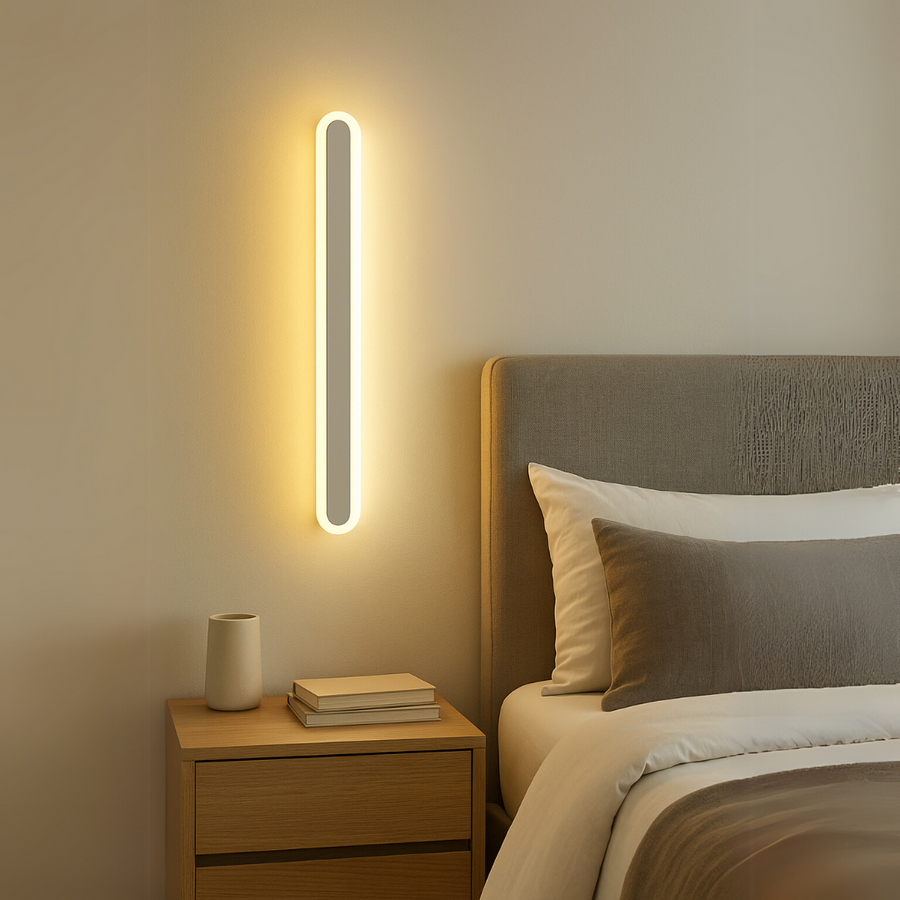 Venkovní nástěnné LED svítidlo SUHA, délka 60 cm, 8W, IP65, kov, lineární, bílá Venkovní nástěnná svítidla Výchozí název Alessandro Design