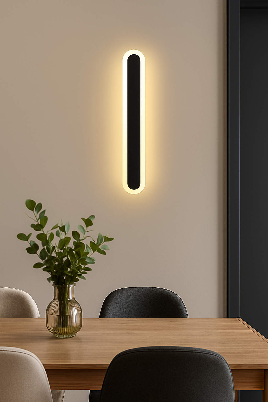 Venkovní nástěnné LED svítidlo SUHA, délka 90 cm, 13W, IP65, kov, lineární, černá Venkovní nástěnná svítidla Výchozí název Alessandro Design
