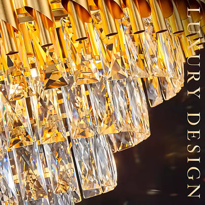 Candelabru Cristal VERSAILLES Magno 8x E14, Diametru 60cm, Auriu, Inaltime Reglabila Candelabre Cristal Default Title Alessandro Design