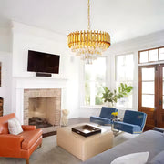 Candelabru Cristal VERSAILLES Magno 8x E14, Diametru 60cm, Auriu, Inaltime Reglabila Candelabre Cristal Default Title Alessandro Design