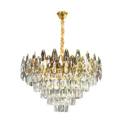 Křišťálový lustr ALHAMBRA Eleganza 8x E14, průměr 50 cm, lesklé zlato, nastavitelná výška Křišťálový lustr Výchozí název Alessandro Design