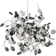 Moderní svícen, CAPRICIO Allegro, 2xE14, průměr 40 cm, lesklý chrom, nastavitelná výška Moderní svícen Výchozí název Alessandro Design