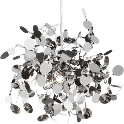 Moderní svícen, CAPRICIO Allegro, 2xE14, průměr 40 cm, lesklý chrom, nastavitelná výška Moderní svícen Výchozí název Alessandro Design