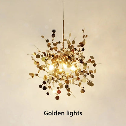Moderní svícen, CAPRICIO Allegro, 2xE14, Průměr 40 cm, Zlatá, Nastavitelná výška Moderní svícen Výchozí název Alessandro Design