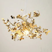 Moderní svícen, CAPRICIO Allegro, 2xE14, Průměr 40 cm, Zlatá, Nastavitelná výška Moderní svícen Výchozí název Alessandro Design