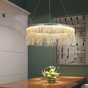 Závěsný LED lustr s dálkovým ovládáním ILLUMINA MAGNUS, 20W, studené/teplé/neutrální světlo, stmívatelný, stříbrný Moderní svícen Výchozí název Alessandro Design