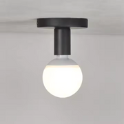 MODERNISTICKÝ Lustr Mono 1x E27, Černý, Moderní Design Luster Průmyslový Výchozí název Alessandro Design