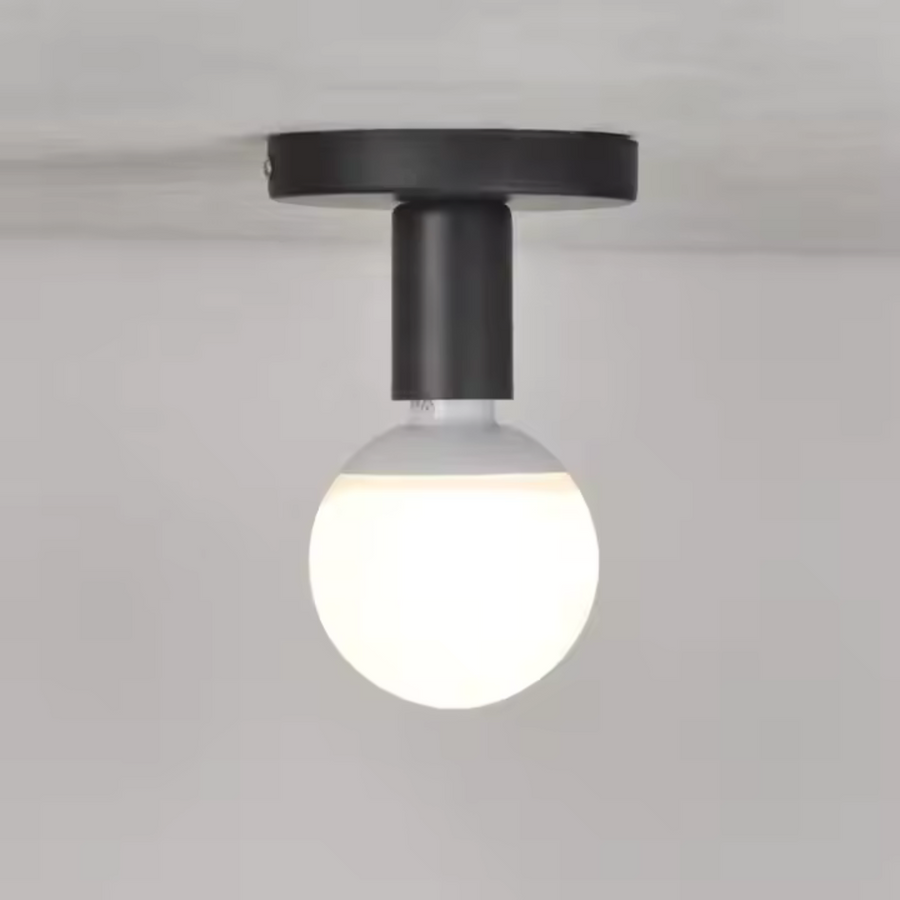 MODERNISTICKÝ Lustr Mono 1x E27, Černý, Moderní Design Luster Průmyslový Výchozí název Alessandro Design