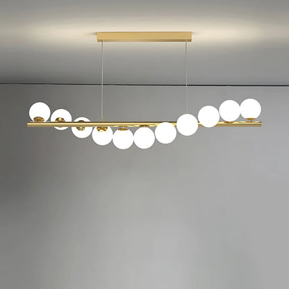 Halový lustr LOFT, 11x G9, zlatá bílá, kov, nastavitelná výška, elegantní moderní lustry Výchozí název Alessandro Design