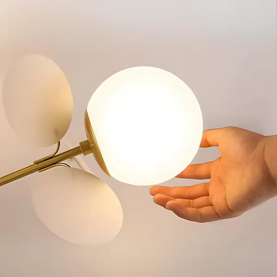 Závěsný lustr SVEN, 15x G9, šedý LED lustr Výchozí název Alessandro Design