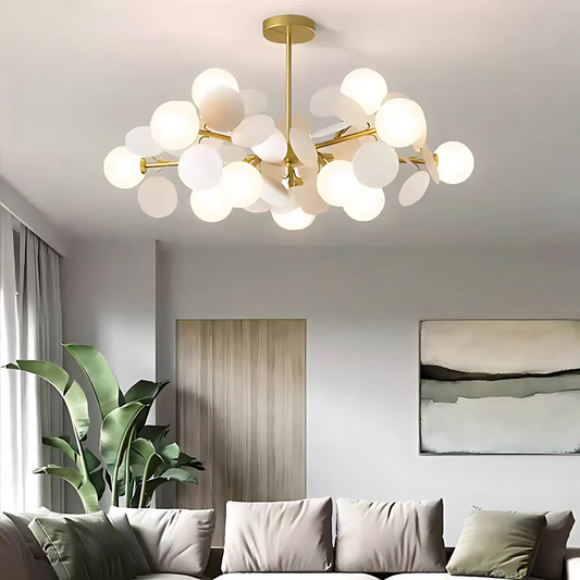 Závěsný lustr SVEN, 15x G9, bílé Moderní lustry Výchozí název Alessandro Design