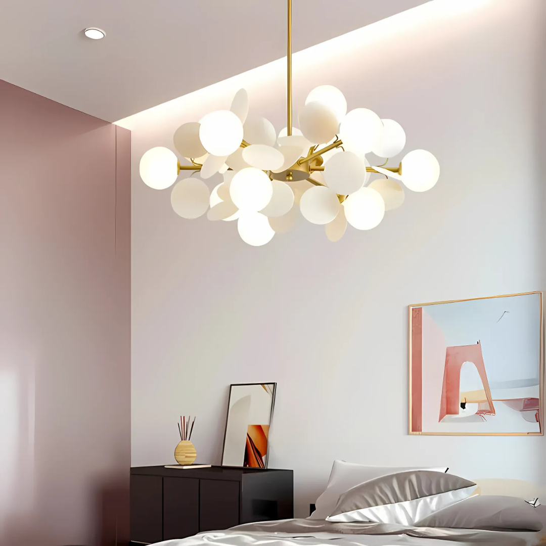 Závěsný lustr SVEN, 15x G9, bílé Moderní lustry Výchozí název Alessandro Design