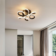 LED lustr VERTEX HELIX, 65W, studené/teplé/neutrální světlo, černé LED lustry Výchozí název Alessandro Design