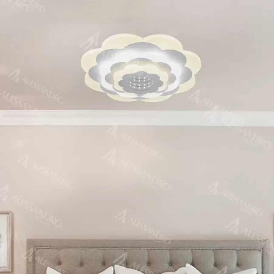 LED lustr NEXA 3D, 20W, průměr 24cm, studené/teplé/neutrální světlo, bílé LED lustry Výchozí název Alessandro Design