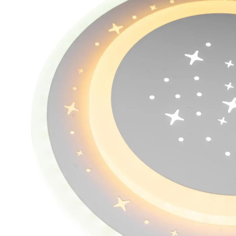 GUARELLA LED lustr, 39W, studené/teplé/neutrální světlo, bílá