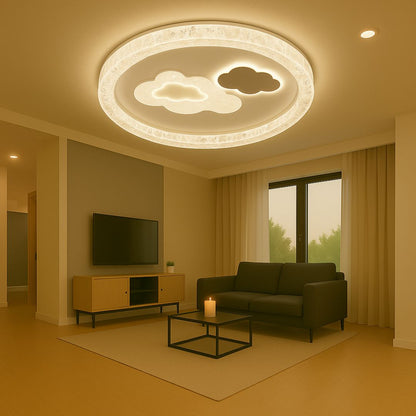 LED lustr SKYForma Starry, 61W, studené/teplé/neutrální světlo, černé LED lustry Výchozí název Alessandro Design