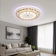 LED lustr s dálkovým ovládáním DAVIDE RGB 62W, Modré/Studené/Teplé světlo, Stmívatelné, Bílý LED lustr s dálkovým ovládáním Výchozí název Alessandro Design