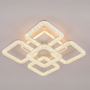 LED lustr Astrid s dálkovým ovládáním, 134W, stmívatelný, bílé LED lustry s dálkovým ovládáním Výchozí název Alessandro Design