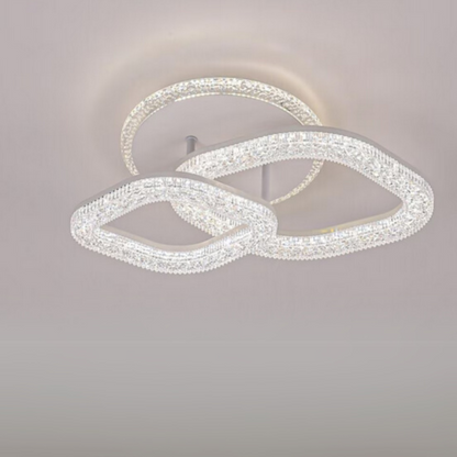 Asgard LED lustr 29W s dálkovým ovládáním, stmívatelné světlo, bílé LED lustry s dálkovým ovládáním Výchozí název Alessandro Design