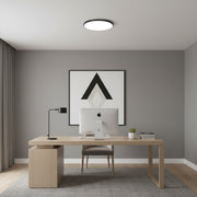 SOLIS LED stropní svítidlo 37cm 32W Cold Light Černá LED stropní svítidla Výchozí název Alessandro Design