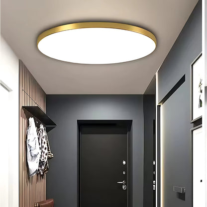 LED stropní svítidlo SOLIS 37cm 33W Cold Light Gold stropní LED svítidla Výchozí název Alessandro Design