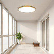 LED stropní světlo SOLIS 27cm 20W Cold Light Gold stropní LED svítidla Výchozí název Alessandro Design