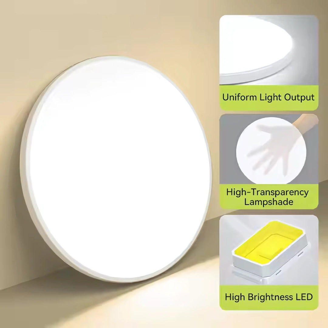 SOLIS LED stropní svítidlo 37cm 33W studené světlo Bílé LED stropní svítidlo Výchozí název Alessandro Design