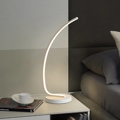 Nemesis LED lampa, 14W, studené/teplé/neutrální světlo, kov a akryl, bílá