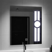 Obdélníkové LED zrcadlo, 60x80cm, Getame Touch Jednoduché LED zrcadlo Výchozí název Alessandro Design