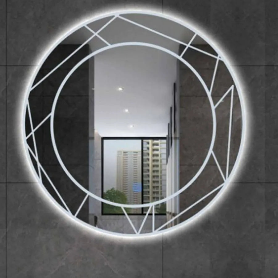 Zrcadlo LED Touch ASTRIX, 60cm, 6000K, Stmívatelné, Demister System Zrcadla Korman E Výchozí název Alessandro Design