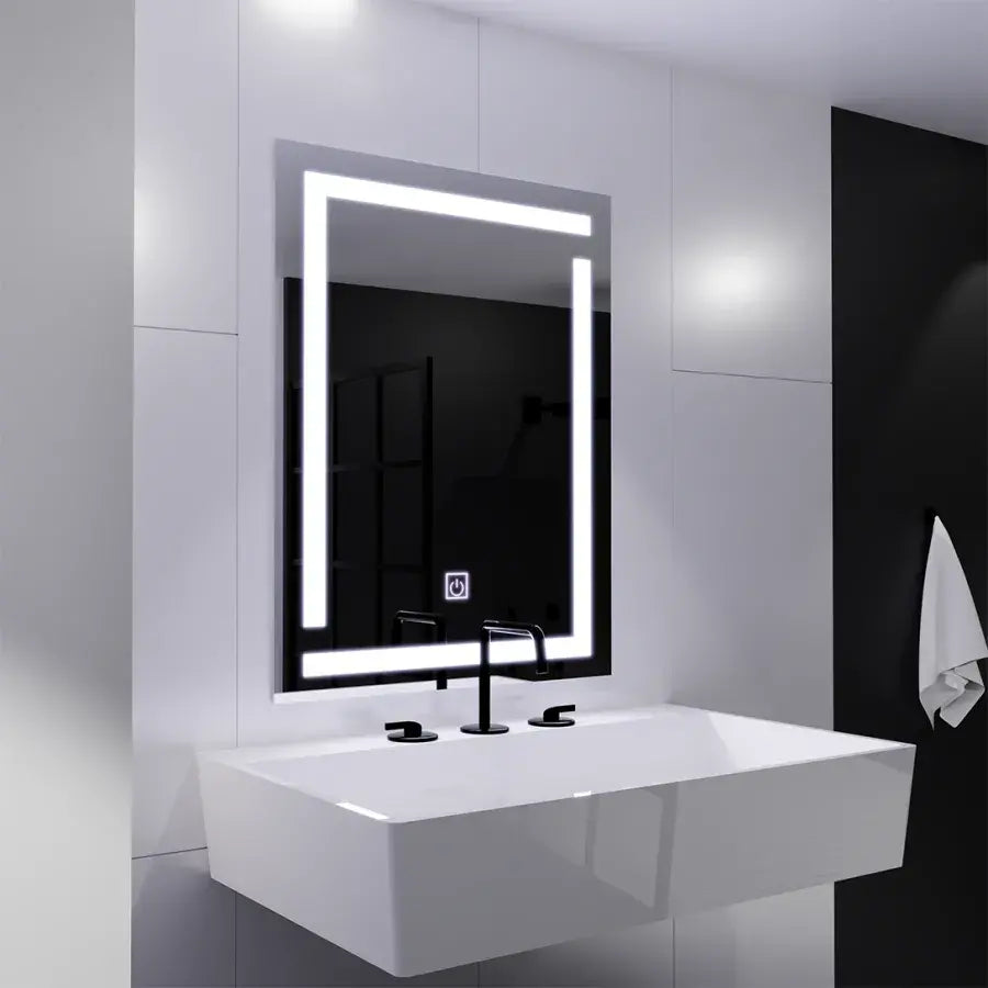 Giga LED Mirrors, 60x80cm, 14W, Touch, 6000K Light Korman Mirrors E Výchozí název Alessandro Design