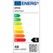 Zapuštěný LED panel 48W Teplá bílá Výchozí název Alessandro Design