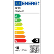 Zapuštěný LED panel 48W studená bílá Výchozí název Alessandro Design