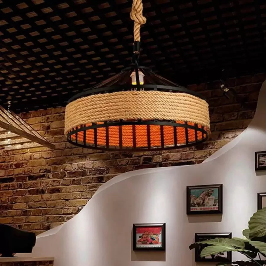 Anthony Lustr, 1x E27 Žárovka, Černé Vintage Lustry Výchozí název Alessandro Design