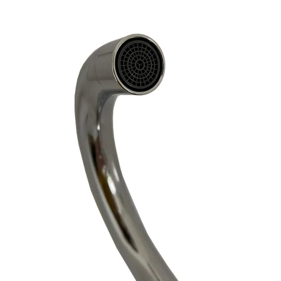 Kohoutek pro faucet Vysoce stříbrné koupelnové doplňky Výchozí název Alessandro Design