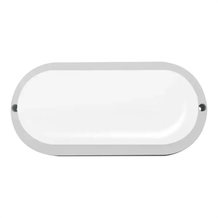LED stropní svítidlo FANTAS oválné 8W 17cm bílé venkovní IP65 LED stropní svítidla Výchozí název Alessandro Design