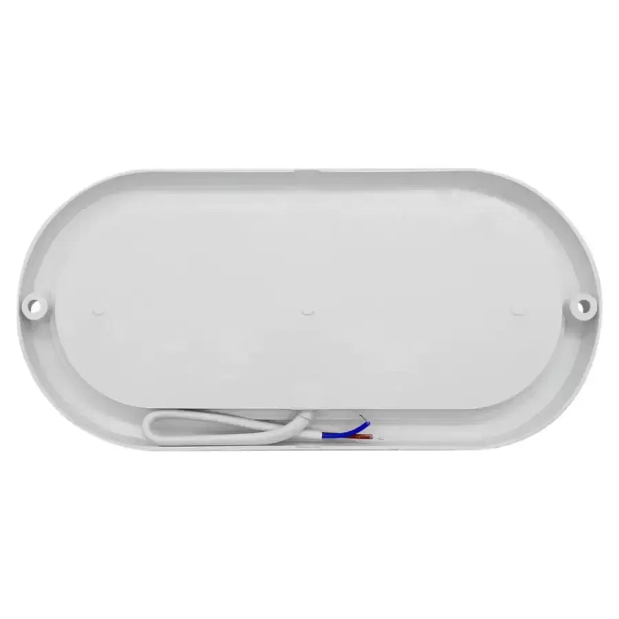 LED stropní svítidlo FANTAS oválné 8W 17cm bílé venkovní IP65 LED stropní svítidla Výchozí název Alessandro Design