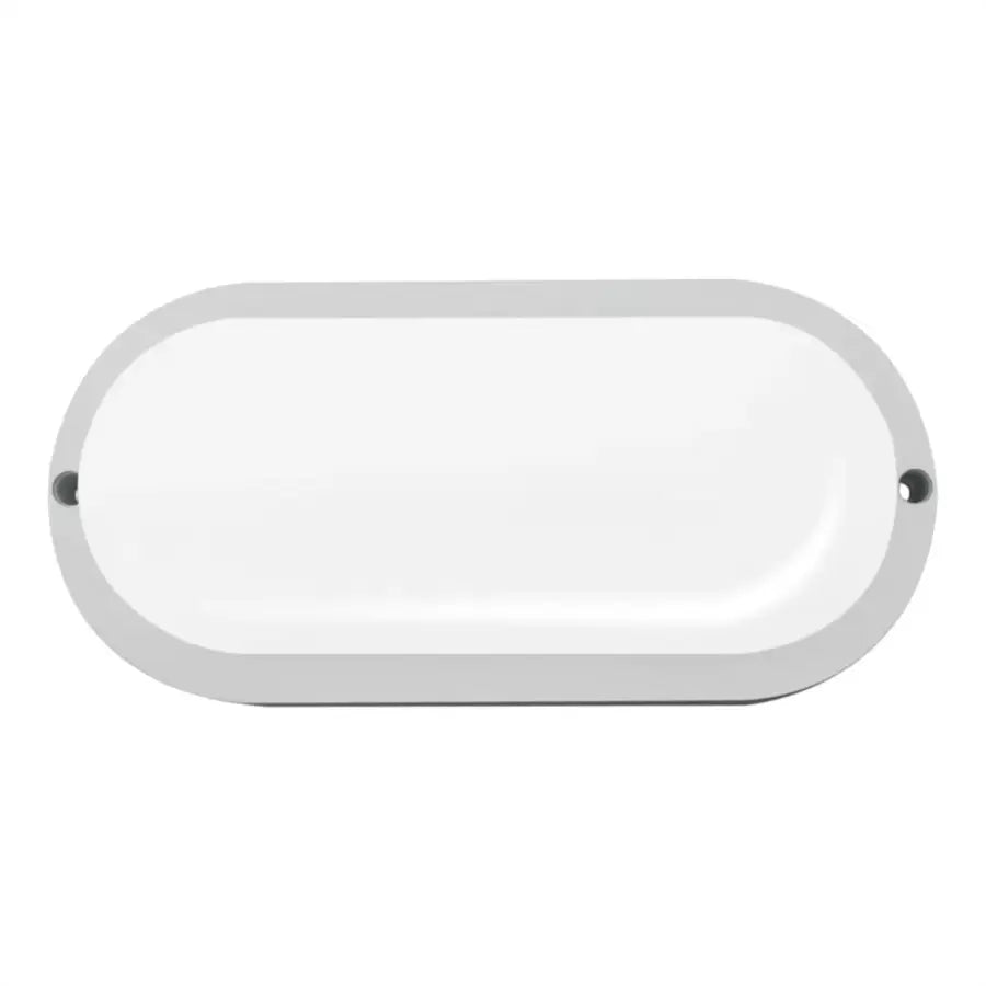 LED stropní svítidlo FANTAS Oval 15W 20cm Bílé Exteriér IP65 Výchozí název Alessandro Design